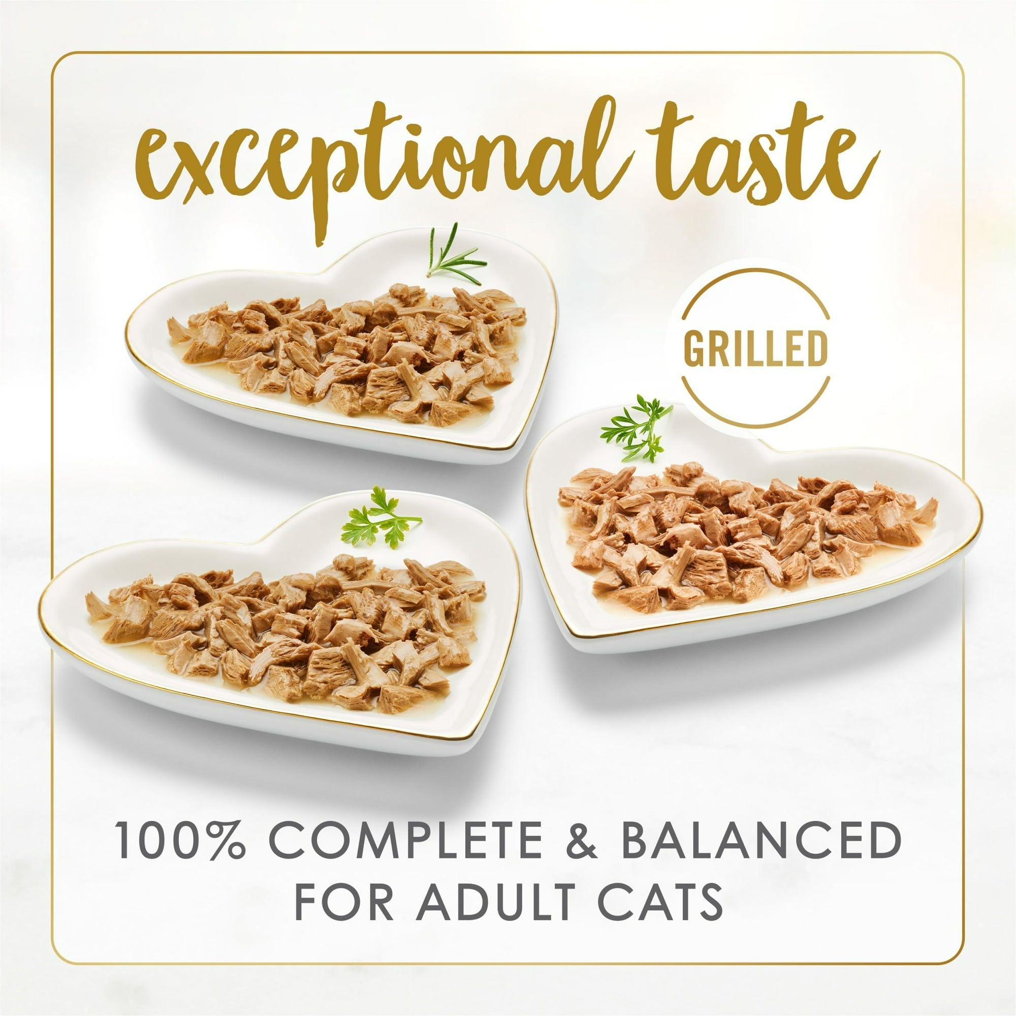 Purina Fancy Feast Poultry & Beef Gravy Wet Cat Food Variety Pack, 3 oz Cans (30 Pack)