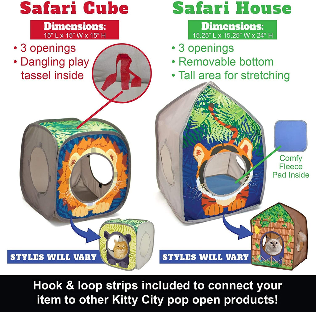 Collapsible Cat Cube