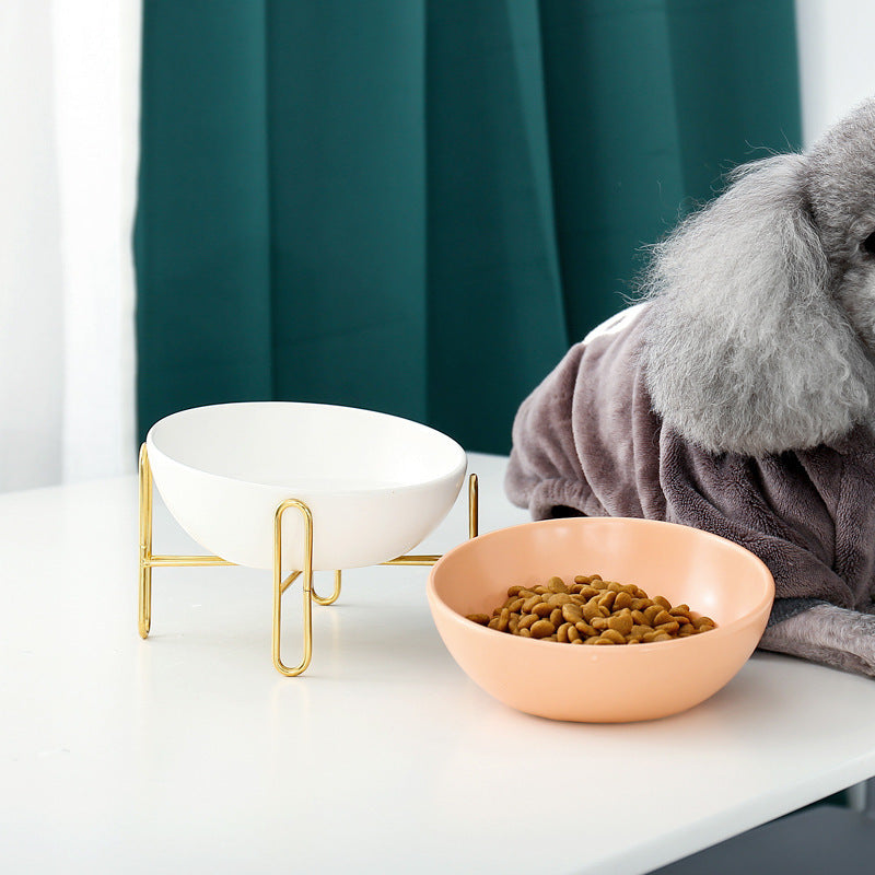 Luxury Ceramic Raised Pet Bowl