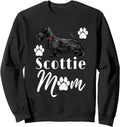 Scottish Terrier Scottie Dog Mom Sweatshirt