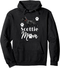 Scottish Terrier Scottie Dog Mom Pullover Hoodie
